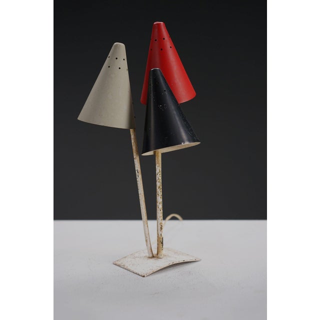 Metal Mid-Century Table Lamp from Stilux Milano For Sale - Image 7 of 15