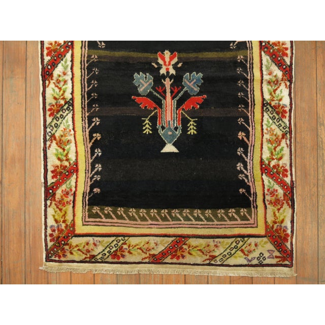 Islamic 19th Century Zabihi Collection Turkish Prayer Rug For Sale - Image 3 of 5