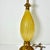 1950s Vintage Italian Venetian Swirled Opaline Glass Table Lamp With Gold Florentine Base. After Galliano Ferro For Sale - Image 6 of 14