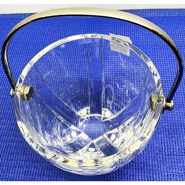 1990s Baccarat Neptune Crystal Ice Bucket For Sale In West Palm - Image 6 of 11