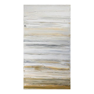 40" by 70" Original Abstract Landscape Painting 'Pacific Palissades' (Los Angeles, Malibu Beach), Oil on Canvas by Diane Grant For Sale