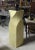 Twisted 14x14 Square Pattern Faux Goatskin Finish Modern Pedestal Stand For Sale - Image 9 of 11