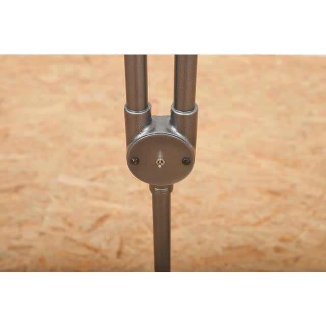 Gray Tree Tops Light Floor Lamp with Concrete Base Dark Grey Metal Stem by Ron Arad for Barton, 1983 For Sale - Image 8 of 13