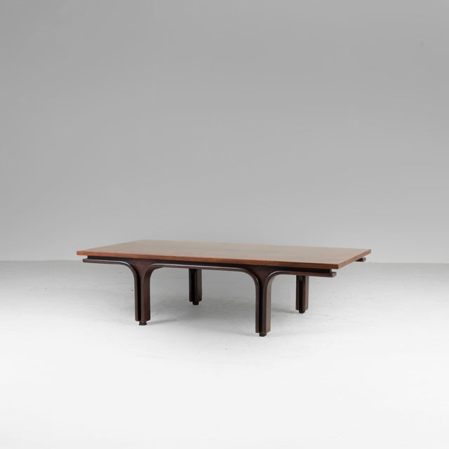 Coffee Table by Gianfranco Frattini for Bernini, 1960s, in Good conditions. Designed 1960 to 1969 This piece has an...