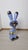 Mid-Century Modern Vintage Coniglieschio Model Sculpture in Glazed Ceramic by Massimo Giacon for Studio Superego, 1990s For Sale - Image 3 of 14