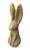 Vintage Cast Stone Seated Jackrabbit Garden Statue For Sale - Image 4 of 12