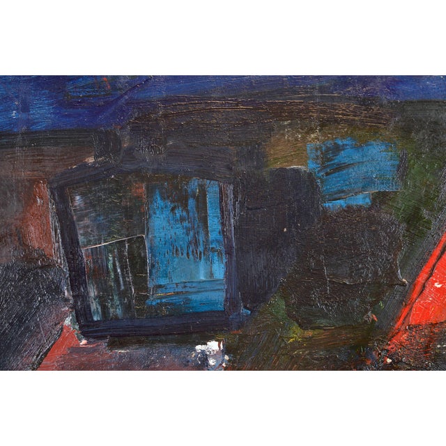 Aleksandr Rodin, Double-Sided Landscape, 1980s, Oil on Board, in Good conditions. Designed 1980 to 1989 I have official...