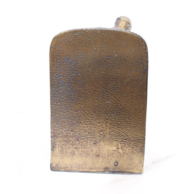 1960s Mid-Century Modern Brass Golfer Golf Player Bookends For Sale - Image 5 of 5