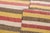 1950s Vintage Panelled Kilim Wool Rug With Stripes by Rug & Kilim, 1950-1959 For Sale - Image 5 of 9