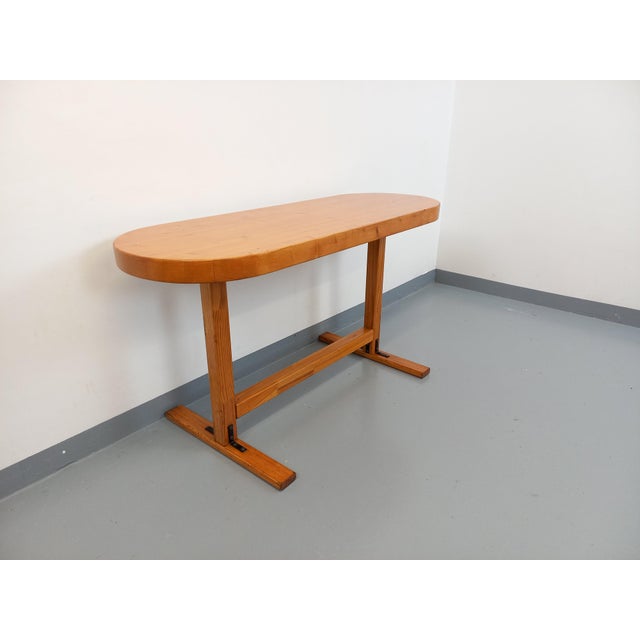 Vintage Pine Console, 1960s For Sale - Image 13 of 18