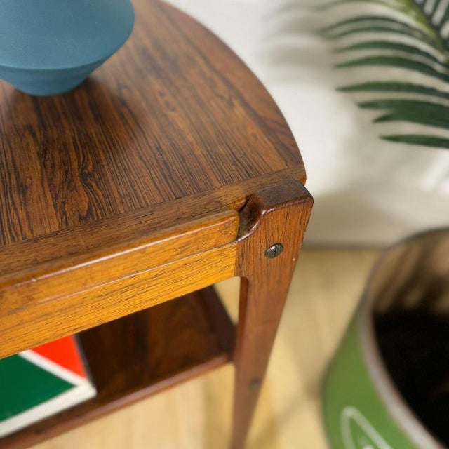 Mid-Century Modern Scandinavian Trolley in Rosewood For Sale - Image 6 of 9