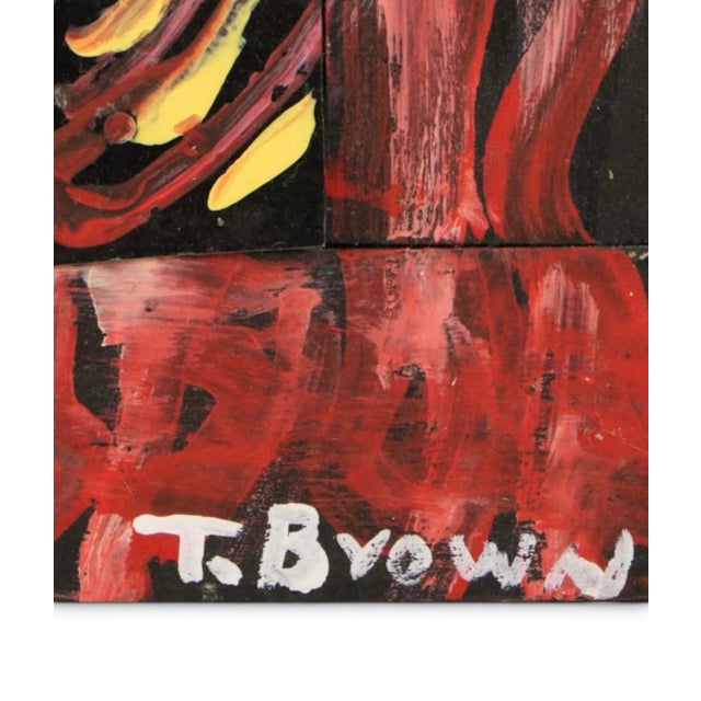 Folk Art Vintage “The Devil’s Christmas Tree” Folk Art Mixed-Media Assemblage-Tubby Brown (1929–2003) For Sale - Image 3 of 7
