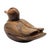 Roy A. Parfait Hand-Carved Duck Sculpture Signed Folk Art Wood Carving For Sale In San Francisco - Image 6 of 12