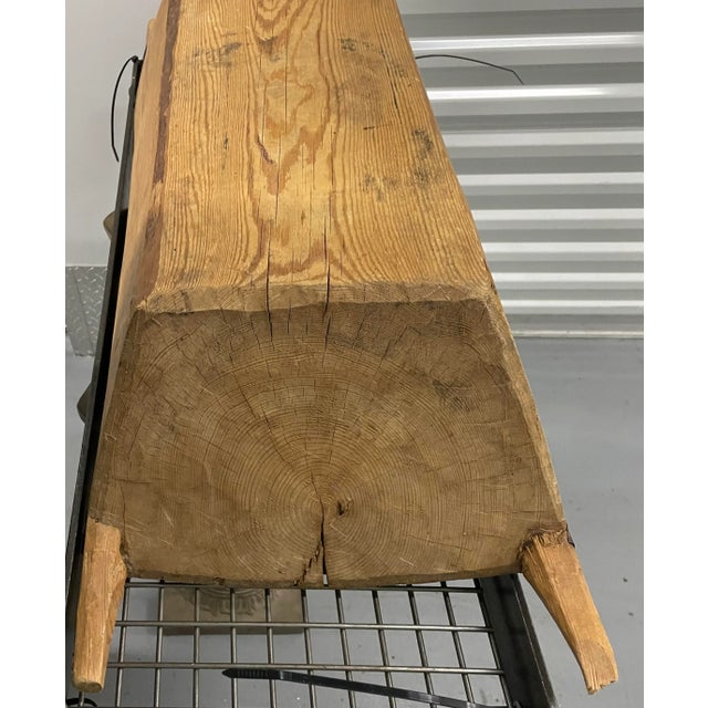 Antique Wooden Kneading Bowl/ Trough For Sale - Image 10 of 12