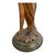 Antique Art Nouveau French Gilt Metal Shell Lamp For Sale In Los Angeles - Image 6 of 6