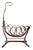 Child Cradle by Jacob & Josef Kohn for Thonet, 1895 For Sale