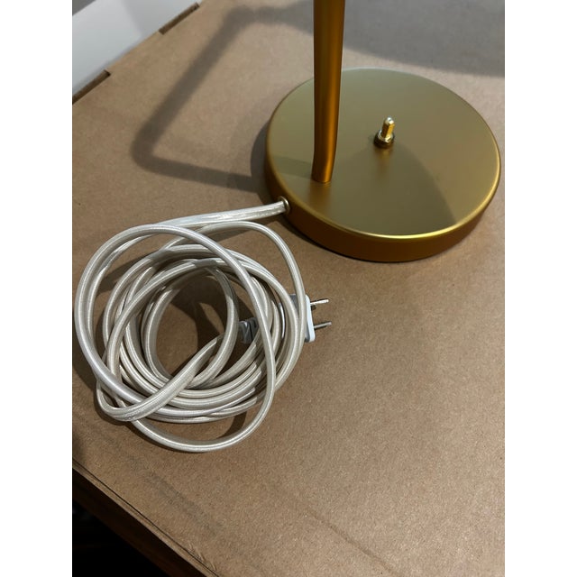 Mid-Century Modern Gubi Gräshoppa Table Lamp in Blue Grey, Greta Grossman Design For Sale In New York - Image 6 of 13