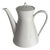Form 2000 White Tea Pot by Raymond Loewy for Rosenthal, Germany, 1950s For Sale