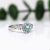 Modern Blue Afghan Tourmaline Ring with Earth Mined Diamond in Solid 14k Gold Oval 5.5x4mm For Sale - Image 3 of 8