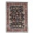 10x14 Timeless Oriental Charcoal Traditional Geometric Hand Knotted Wool Rug For Sale