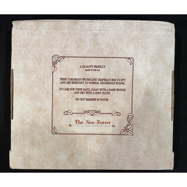 Vintage Placemats With Scenes From the English Countryside - Set of 6 For Sale - Image 11 of 12