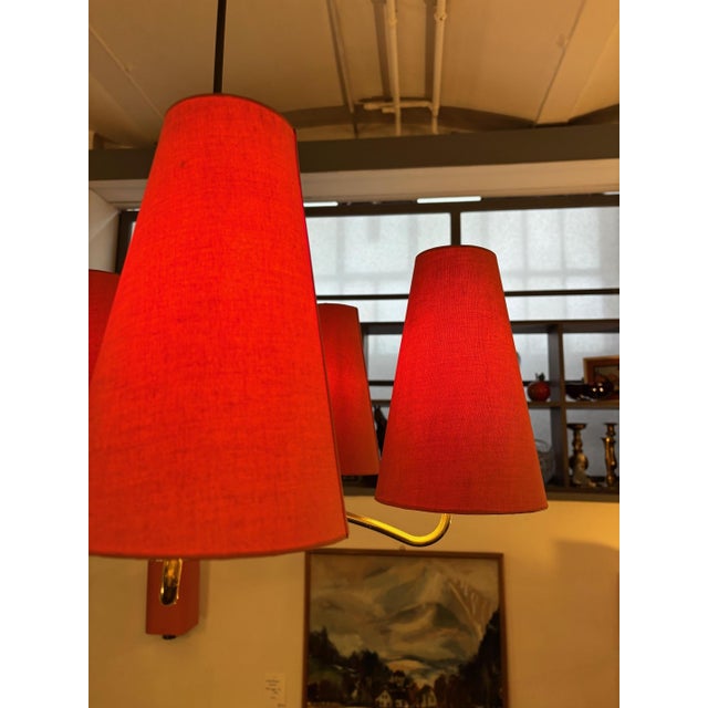 Mid-Century Ceiling Light, 1960s For Sale - Image 4 of 12