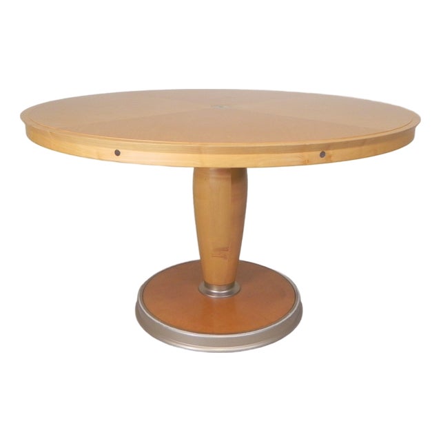 Isa Dining Table by Chi Wing Lo for Giorgetti, 1990s For Sale