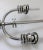 Karl Springer Attrib Table Lamp Nickel Plated Art Deco Revival For Sale - Image 9 of 13