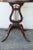 1940s Mahogany Harp Claw Feet Side End Tables a Pair For Sale - Image 5 of 12