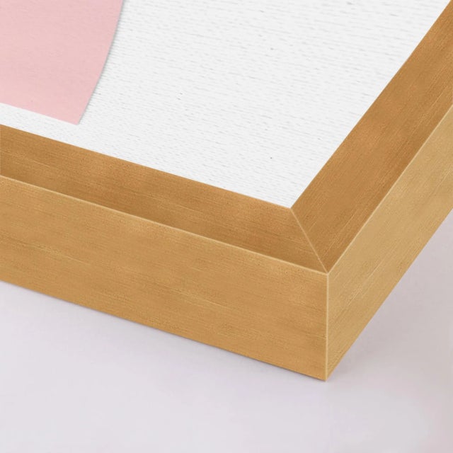 DESCRIPTION: Fair Lady 4 by Virginia Chamlee in Gold Framed Paper, Medium Art Print SPECIFICATIONS: Type: Framed Paper....