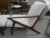 Mid-Century Modern 1960s Pair of French Mid-Century Modern Jeanneret Style Lounge Chairs For Sale - Image 3 of 12