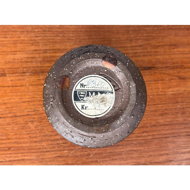 Mid-Century Modern Danish Studio Pottery 6310 Candleholder from Michael Andersen Keramik, Bornholm, 1960s For Sale - Image 10 of 11