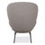 Set of Model 594 Lounge Chair and Ottoman in Grey Upholstery from Rolf Benz For Sale - Image 14 of 18