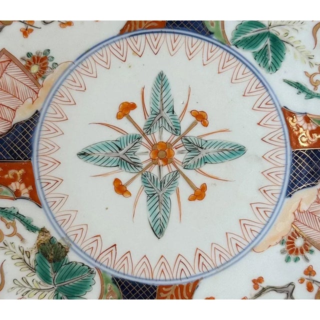 Late 19th Century Japanese Imari Plate For Sale - Image 4 of 7