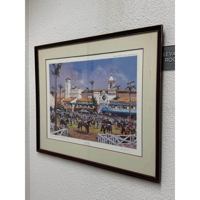 Design Plus Gallery presents a Reproduction Print “Del Mar” by Peter Williams from 1992. This work depicts the Del Mar...