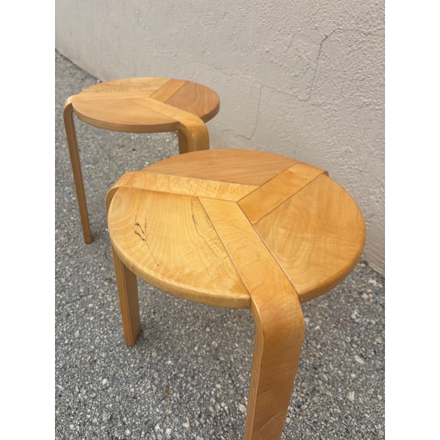 Mid-Century Modern A. Simonit & G. Del Piero Jocker Dining Set, Made in Italy, Circa 1970s, Set of 3 For Sale - Image 3 of 6
