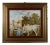 Cesare Peruzzi, Next to the Well, Oil on Canvas, Framed For Sale