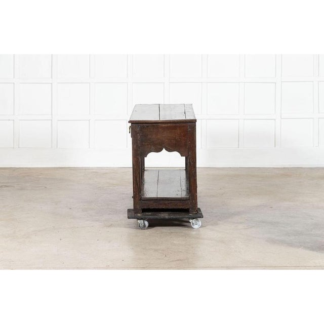 Wood 18th Century English Oak Dresser Base, 1780s For Sale - Image 7 of 18