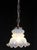 Mid 20th Century Art Nouveau Swirl Opal Glass Pendant Light For Sale In New York - Image 6 of 10