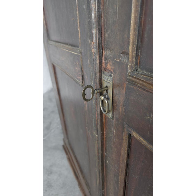 Large Scale 19th Century Antique European Wardrobe Cabinet For Sale - Image 10 of 13