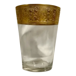 Vintage Gilded Ice Bucket Culver Style Barware