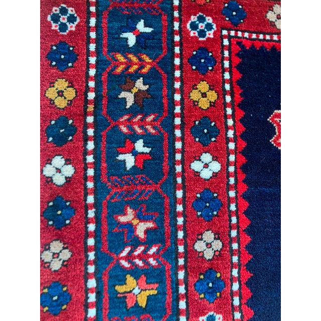 Late 19th Century Antique Borchalu Kazak Caucasian Rug 6'3" X 11' Circa 1870 For Sale - Image 5 of 18