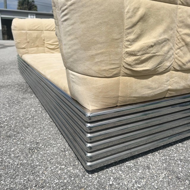 Vintage Brueton Radiator Bed by Stanley Jay Friedman - Queen For Sale In West Palm - Image 6 of 11