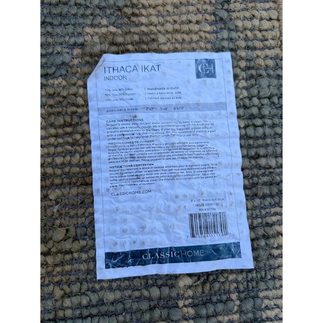 8ft 1in X 9ft 11in Classic Home the Ithaca Irate Area Rug For Sale In San Francisco - Image 6 of 12