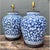Vintage Monumental Ceramic Ginger Jar Table Lamps - Pair For Sale In West Palm - Image 6 of 12