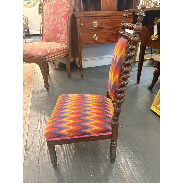 Late 19th Century Antique Child's Chair For Sale - Image 5 of 6