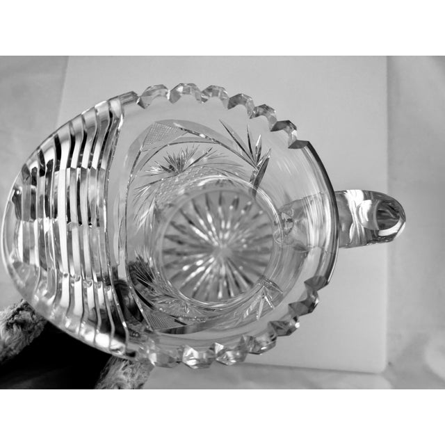 Late 19th Century American Brilliant Cut Glass Pitcher For Sale In New York - Image 6 of 9