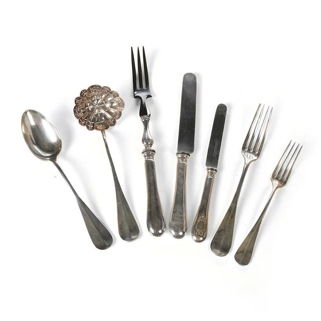 Wooden Marine Chest with Cutlery For Sale - Image 3 of 7