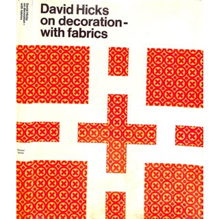 "David Hicks on Decoration- With Fabrics" Book 1971 Hicks, David For Sale