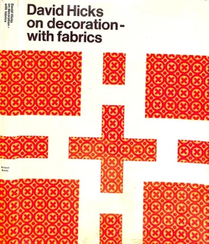 "David Hicks on Decoration- With Fabrics" Book 1971 Hicks, David
